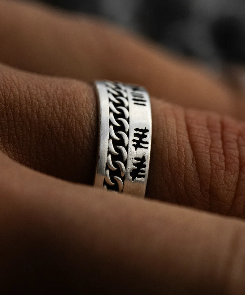 Bague artisanale freedom