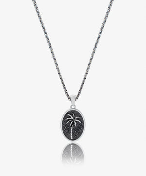 Be Lost Palm Tree Necklace
