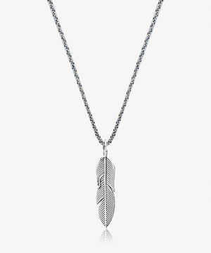 Be Lost Feather Necklace