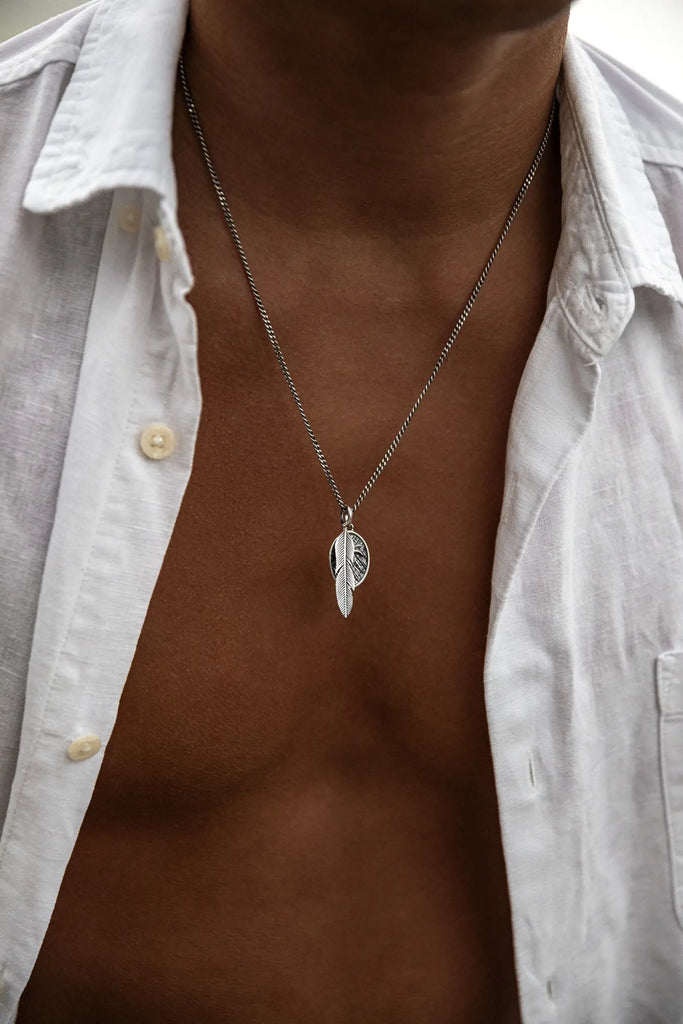 Collier Original Plume