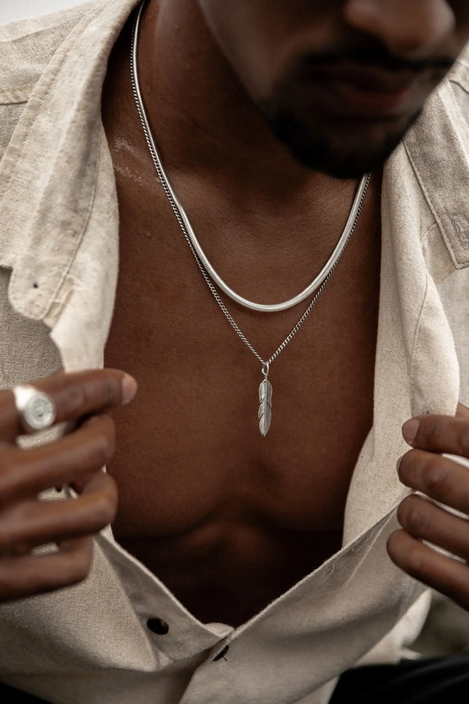 Collier Original Plume